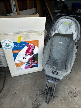 Valco Doll Single Jogging Stroller - Gray